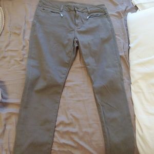 Gray Michael Kors Skinny Jeans